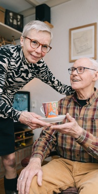 Nellie en Frans van Hoof vertellen over dagbesteding De Groenling bij Anna Ouderenzorg.